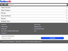 Tablet Screenshot of plumberscrib.com